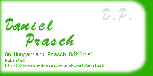 daniel prasch business card